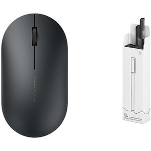 Xiaomi Draadloze Muis 2 1000 Dpi 2.4 Ghz Wifi Link Optische Mute Draagbare Licht Mini Gaming Muis Voor Laptop Notebook kantoor