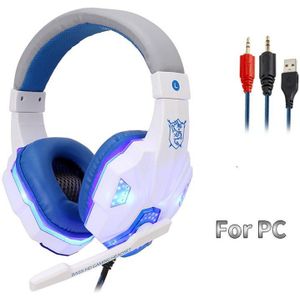 Professionele Bas Gamer Wired Hoofdtelefoon Voor PS4 Schakelaar Xbox Een Gaming Headset Met Microfoon Led Light Computer Pc Telefoon Headset