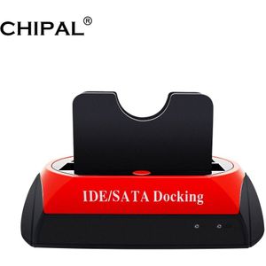 Chipal All In 1 Hdd Docking Station Usb 2.0 Dock Voor 2.5 ""3.5"" Ide Sata Externe Hdd Doos hd Harddisk Harde Schijf Behuizing