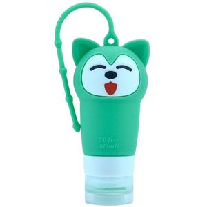 1 Cartoon Doseren Fles Reizen Siliconen Fles Shampoo Fles Douchegel Kleine Lotion Cosmetische Fles