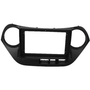 9 Inch 2Din Auto Fascia Voor Hyundai I10 (Linker Wiel) auto Dvd Frame Panel In-Dash Mount Installatie