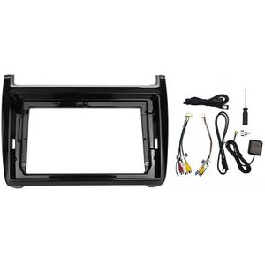 Xpay 9-Inch 2din Autoradio Dashboard Voor Volkswagen Polo 5 Stereo Panel Voor Montage Auto panel Dual Din Cd Dvd Frame