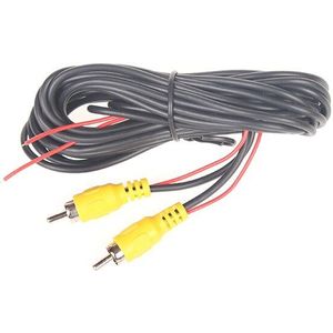 6M Video Kabel Av Kabel 2.5 Mm Jack/Rca Connector Voor Auto Dvr/Spiegel Dvr/Draagbare gps/Auto Dvd/Monitor