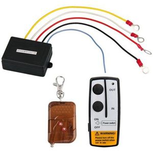 Marsnaska 12V 50ft Smart Lier Draadloze Afstandsbediening Schakelaar Set E Universal Indicator Licht Voor Jeep Truck atv