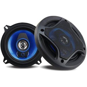 2 Stuks 6.5-Inch Blauwe Auto Coaxiale Luidspreker Auto Hoge En Lage Geluid Midrange Lossless Installatie Host Direct Push