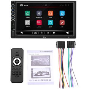 Upgrade 7 In HD Touch Screen Bluetooth Autoradio MP5 Speler FM Ondersteuning voor Android iPhone Interconnectie