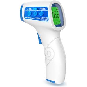 Infrarood Thermometer Contactloze Meting Voorhoofd Temperatuur Body Meter 3 Kleuren Backlight Digitale Lcd Voor Volwassen Baby
