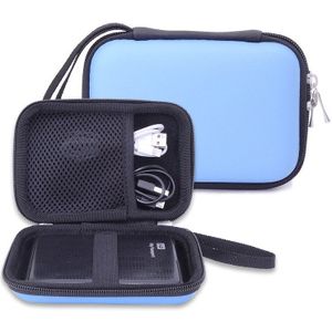 2.5 &quot;HDD Bag Hard Disk Case Rits Pouch Externe Harde Schijf Disk Protector Cover Zak Power bank Mobiele HDD EVA Opbergdoos