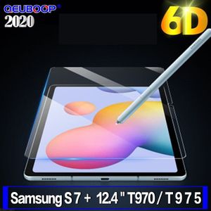6D Gehard Glas Voor Samsung Tab S7 Plus 12.4 Voor Samsung Galaxy Tab S7 12.4 S7 + SM-T970 T975 t976 Tablet Screen Protecto