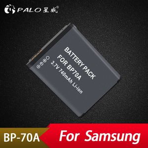 Palo BP-70A EA-BP70A IA-BP70A BP70A Batterij Voor Samsung AQ100, DV150F, ES65, ES67, ES70, ES71, ES73,ES74,ES75,ES80,MV800