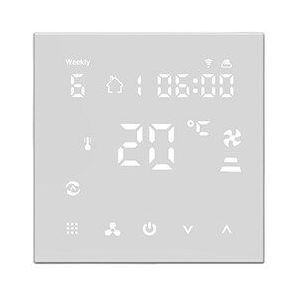 Smart Wifi Thermostaat Digitale Temperatuurregelaar Elektrische Week Programmeerbare Vloerverwarming Termostato Met Lcd-scherm
