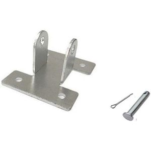2 Stuks Lineaire Actuator Beugel Metalen Materiaal Elektrische Duwstang Motor Dc Vergeldende Motor Draagbare Montage Bracke