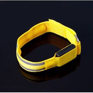 Reflecterende Led Light Armband Arm Strap Veiligheid Riem Voor Night Fietsen Running Wxtb