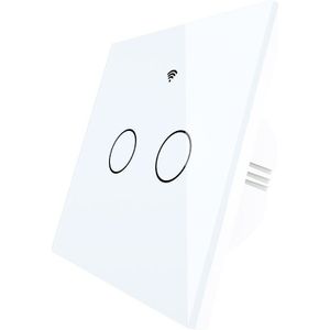Verbeterde Wifi Smart RF433 Touch Schakelaar 2/3 Manier Smart Leven/Tuya App Controle, alexa Google Thuis Voice Control 1/2/3 Gang