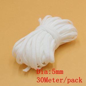 5/10/30 Meter/partij 3/5Mm Masker Elastische Band Witte Elastische Rubberen Band Naaien Elastische Band stretch Touw/Elastische Band Voor Masker