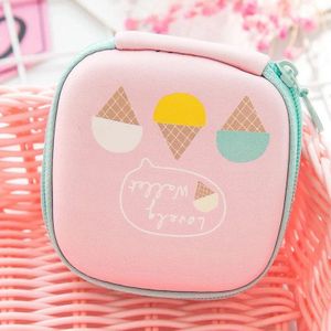Case Usb Kabel Organizer Oortelefoon Opbergtas Draagbare Oordopjes Doos Headset Cover Protector Mini Zipper Hard Hoofdtelefoon