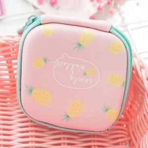 Case Usb Kabel Organizer Oortelefoon Opbergtas Draagbare Oordopjes Doos Headset Cover Protector Mini Zipper Hard Hoofdtelefoon