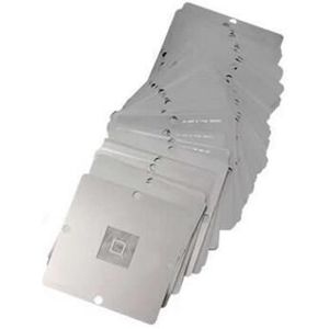 23Pcs Bga Reballing 90X90Mm Game Console Stencils Voor PS3 Xbox 360 Wii Reballing Station