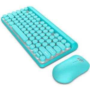 2.4G Slanke Draagbare Draadloze Stille Toetsenbord En Muis Mini Multimedia Toetsenbord Muis Set Voor Laptop Desktop Pc Teclado Mecanico