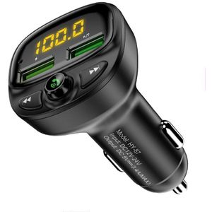 Floveme Usb Car Charger Voor Telefoon Bluetooth Draadloze Fm-zender MP3 Speler Dual Usb Charger Tf Card Muziek Handenvrij Auto kit