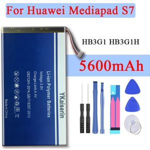 Hoge Capaciteit 5600Mah HB3G1 Batterij Voor Huawei Mediapad 7 Lite S7-301u 301W 302 303 Tablet Pc HB3G1H Bateria batterij + Track No