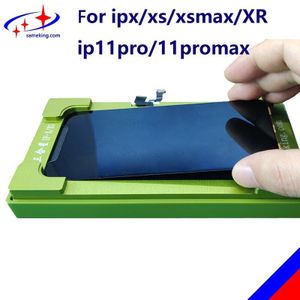 2 In 1 Universele Lamineren Mold Voor IPhone11 Pro Max Xr X Xs Max Oca Glass Lcd Touch Screen Uitlijning mal Lijm Locatie Mat