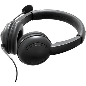 Usb Headset Met Microfoon En In-Line Controle On-Ear Hoofdtelefoon Voor Gaming, Skype, Kantoor, conferentie