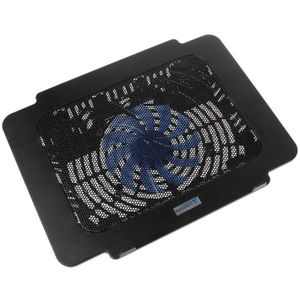 Laptop Cooler Cooling Pad Base Grote Fan Usb Stand Voor 14 Inch Led Licht Notebook