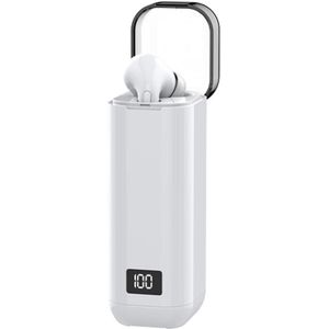Bluetooth Oortelefoon V5.0 Enkelzijdig In-Ear Draadloze Earphon Met Noise Cancelling Microfoon 4.5hrs Muziek Tijd