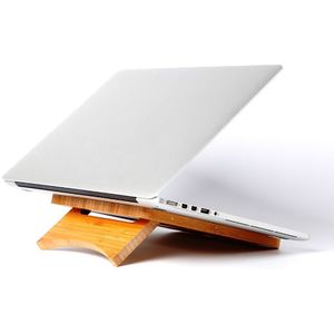 11 Tot 15.6 Inch Laptop Houten Rek Minimalistische Desktop Stand Notebook Voeg Hoogte Opvouwbare Beugel Voor Macbook Air Pro Dell lenovo