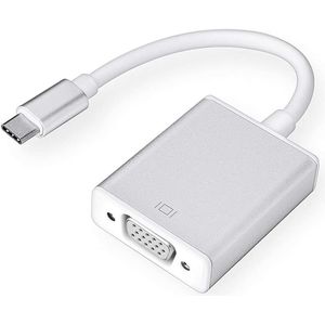 USB-C Naar Vga Adapter Usb 3.1 Type C Naar Vga Converter Compatibel Met Macbook Pro Macbook Air Dell Xps 13/15 Oppervlak Boek 2