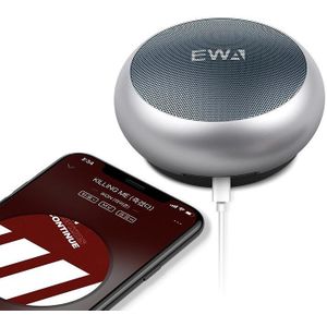 Ewa A110 Draadloze Draagbare Mini Bluetooth Speaker Waterdichte Geluid Auto Luidsprekers Badkamer Douche Bar Kleine Metalen Speaker