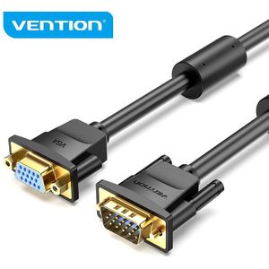 Ventie Vga Man-vrouw Verlengkabel 1080P Vga Extender Kabel Voor Monitor Tv Computer Projector Vga Kabel 1.5 M 3 M 5 M