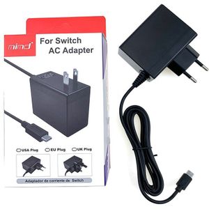 Eu/Us Plug Ac Adapter Snel Opladen Voor Ns Nintendo Switch / Lite Travel Charger Voor Nintend Opladen Usb type C Voeding