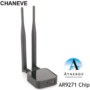 Draadloze Netwerkkaart Atheros AR9271 Chipset 150Mbps Draadloze Usb Wifi Adapter Met 2 Antenne Voor Kali Linux/Windows/8/10