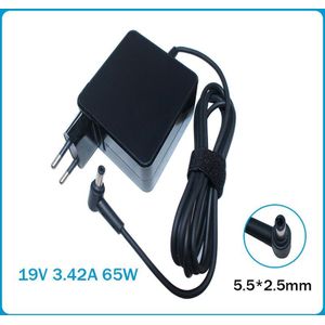 19V 3.42A Laptop Adapter Battery Charger voor Asus X455L X550V X550L X550C A450C X450V Y481C Y581L W519L ADP-65AW Power supply