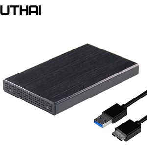 Uthai G14 USB3.0 Hdd Mobie Case SATA3 Ssd Behuizing Ondersteuning 6Tb Externe Draagbare Hardisk 2.5 Inch Sata Naar Usb doos Met Kabel