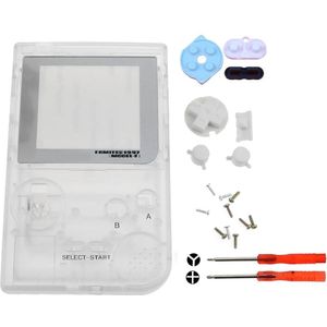 Jcd Transparant Clear Kleur Behuizing Shell Vervanging Voor Gameboy Gbp Pocket Game Console Voor Gbp Shell Case Met Knoppen Kit