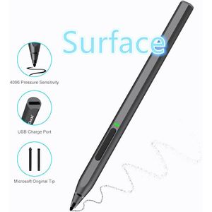 Professionele 4096 Niveau Druk Capacitieve Touch Stylus Pen Voor Oppervlak Pro3 4 5 6 7 Tablet Asus Hp Laptop Met magnetische Palm