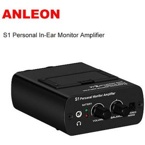 ANLEON S1 Personal In-Ear Monitor Headphone Amplifier IEM System Fit For Stage Studio Bass Player Vocalist Keyboardist Podcast