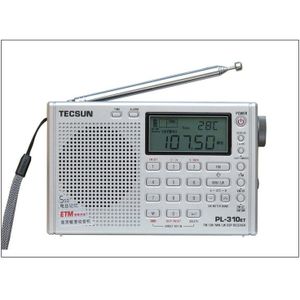 Originele Tecsun PL-310ET Fm Am Mw Sw Lw Dsp Ontvanger Wereldontvanger Kortegolf Radio Digitale Demodulatie Stereo Radio