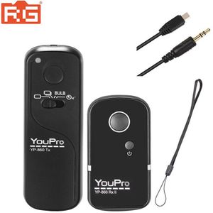 YouPro YP-860II S2 2.4G Draadloze Afstandsbediening Zender Ontvanger Ontspanknop voor Sony A58 A7R A7 A7II ect DSLR camera