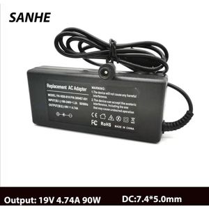 Notebook 19V 4.74A 7.4*5.0Mm Ac Adapter Laptop Charger Voeding Voor Hp Pavilion DV3 DV4 DV5 DV6 Power Adapter Opladen
