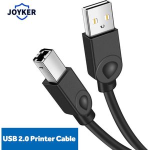 Joyker Usb-kabel Voor Printer High Speed A Naar B Male Naar Male Usb Printer Cable Data Sync Voor 3d label Printer Lenovo 1M 3M 5M