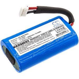 Batterij voor Anker SoundCore Boost Speaker Li-Polymeer Oplaadbare Accumulator Pack Vervanging 2S18650 7.4V 2600mAh