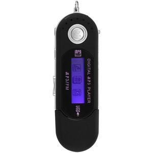 Draagbare Mini MP3 Lcd-scherm Digitale USB Stick Muziek MP3 Speler Ondersteuning TF Capaciteit Max 32G FM Radio Ondersteuning voor