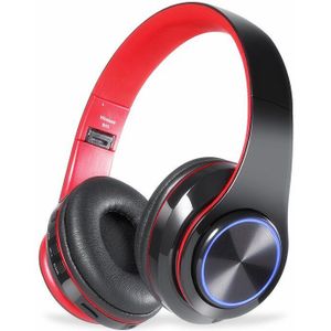 B39 Led Kleurrijke Ademhaling Lichten Draagbare Vouwen Ingebouwde Fm Draadloze Bluetooth Hoofdtelefoon Met Mic Ondersteuning Tf-kaart Mp3 speler