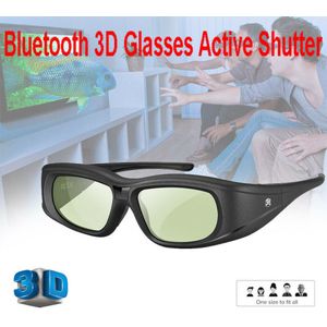 Bluetooth 3D Bril Actieve Sluiter Oplaadbare Eyewear Compatibel Met Epson Sony Projector/Sony Panasonic Samsung 3D Tv