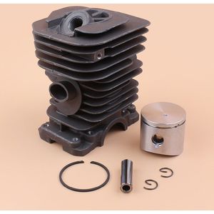 38MM NIKASIL Cilinder Zuigerveren Kit Voor HUSQVARNA 142 141 137 136 Benzine Kettingzaag Motor Onderdelen 530 06 99 40