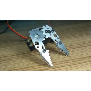 Kleine Robot Arm Gripper Robotic Claw Clamp Met 180 Graden Servo Voor Arduino Diy Stem Speelgoed Delen